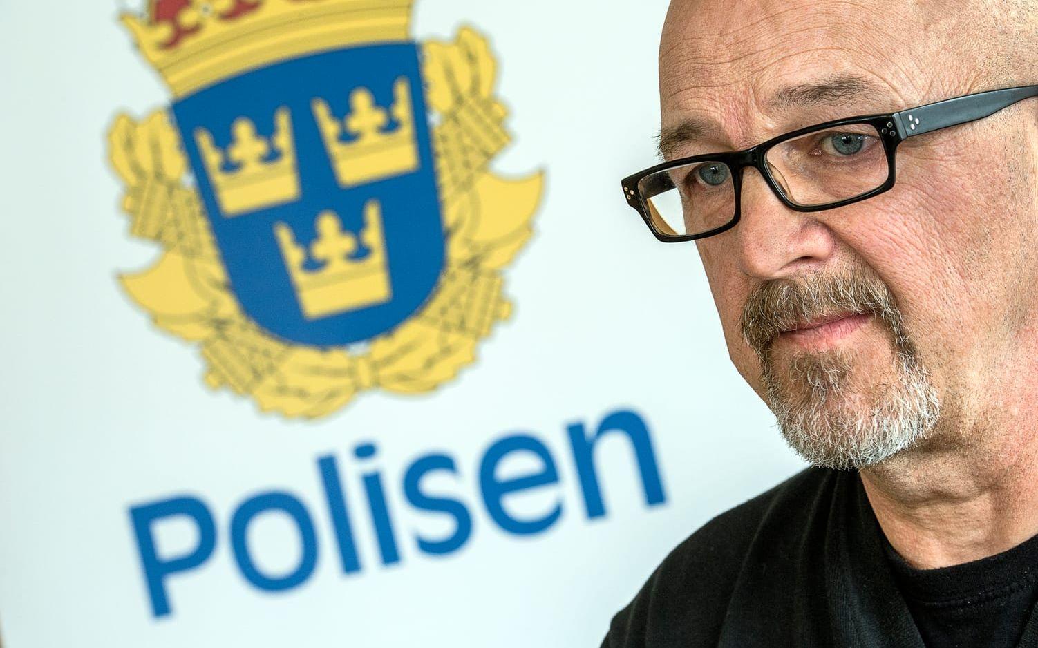 Sten-Rune Timmersjö, chef för avdelningen för grova brott på Trollhättepolisen. Bild: Stefan Bennhage