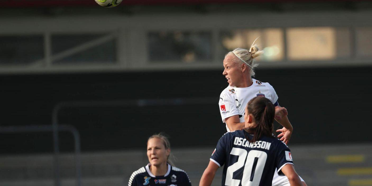 Rosengårds Caroline Seger var tillbaka efter skada och fick 45 minuter i 1–2-förlusten mot Linköping.