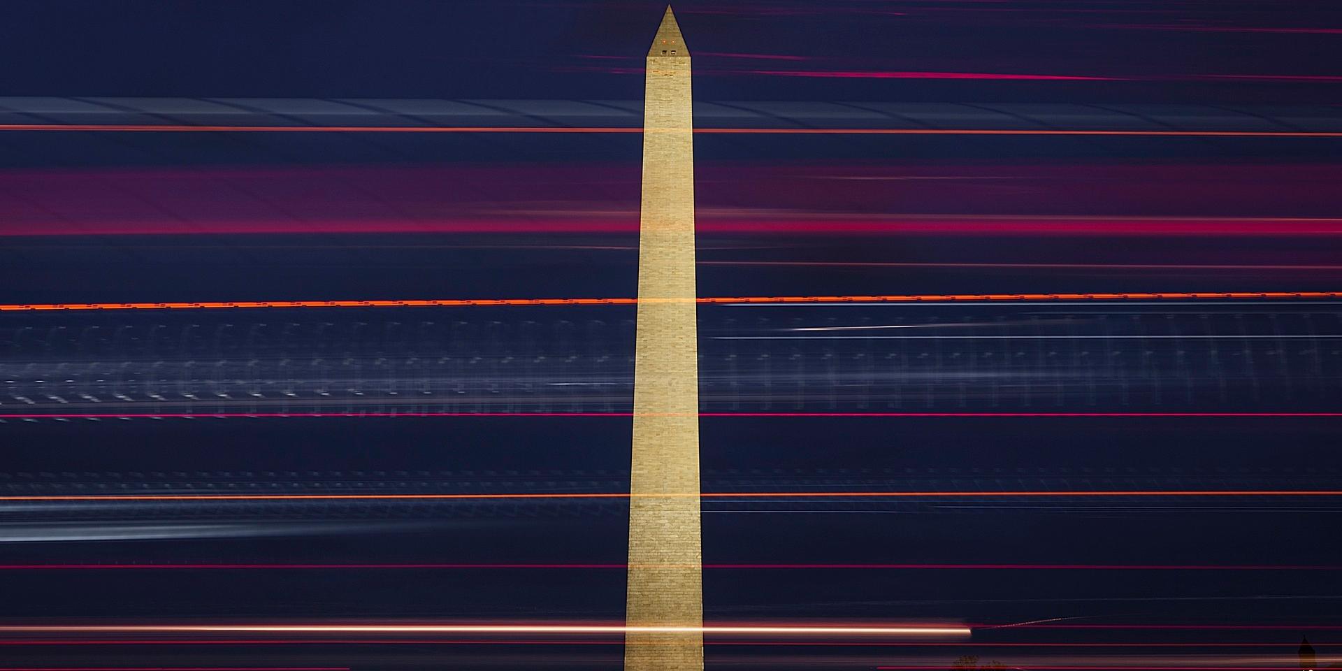 Snart tar den emot besökare igen, den stora obelisken i Washington DC. Arkivbild.