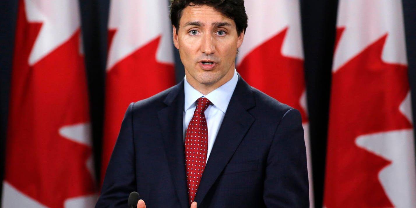 Kanadas premiärminister Justin Trudeau är i blåsväder för ett oönskat närmande – för 18 år sedan.
