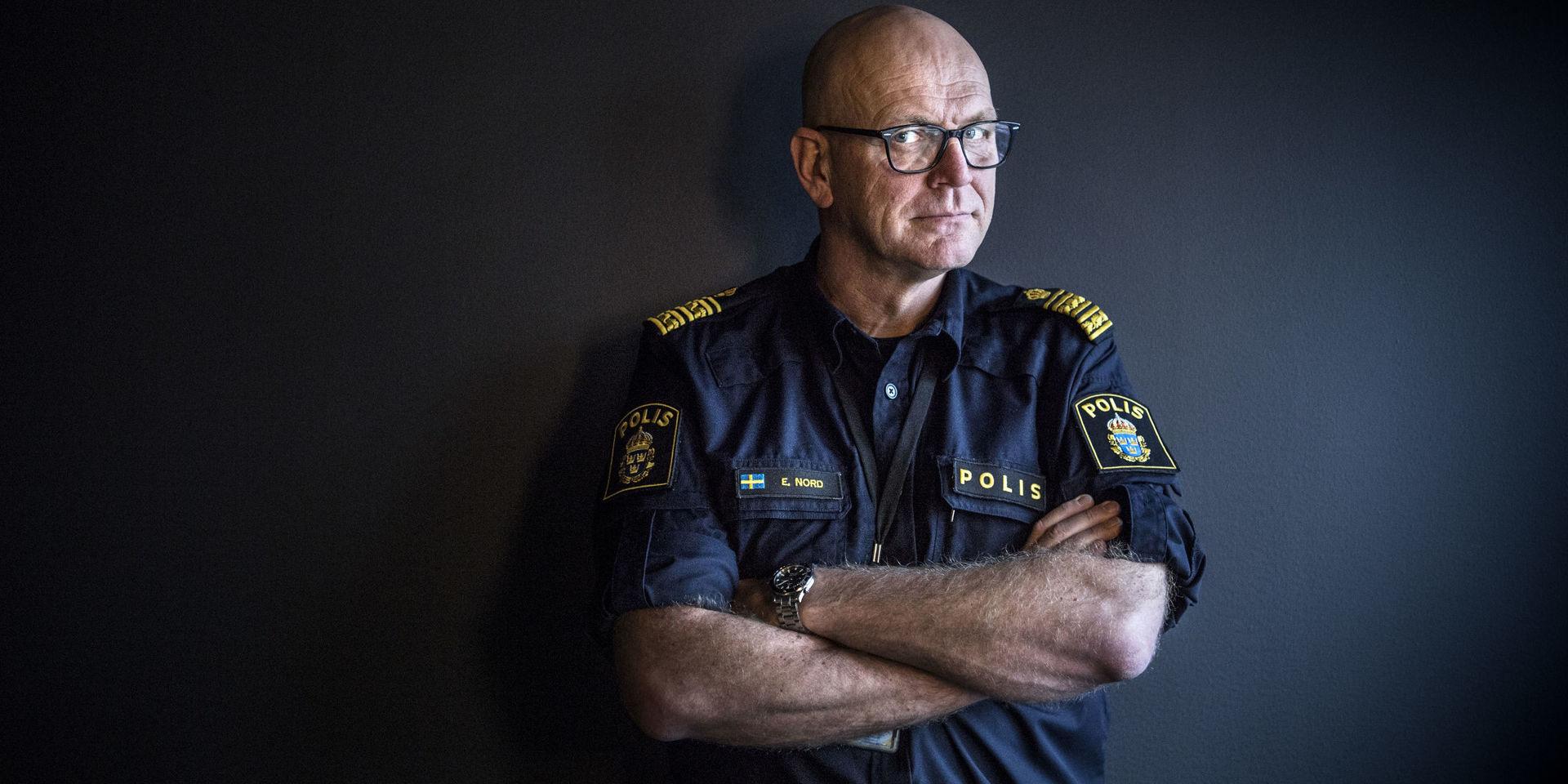 Erik Nord, polischef i Göteborg,  betonar att könsrollerna i de kriminella gängen ofta är väldigt stereotypa.