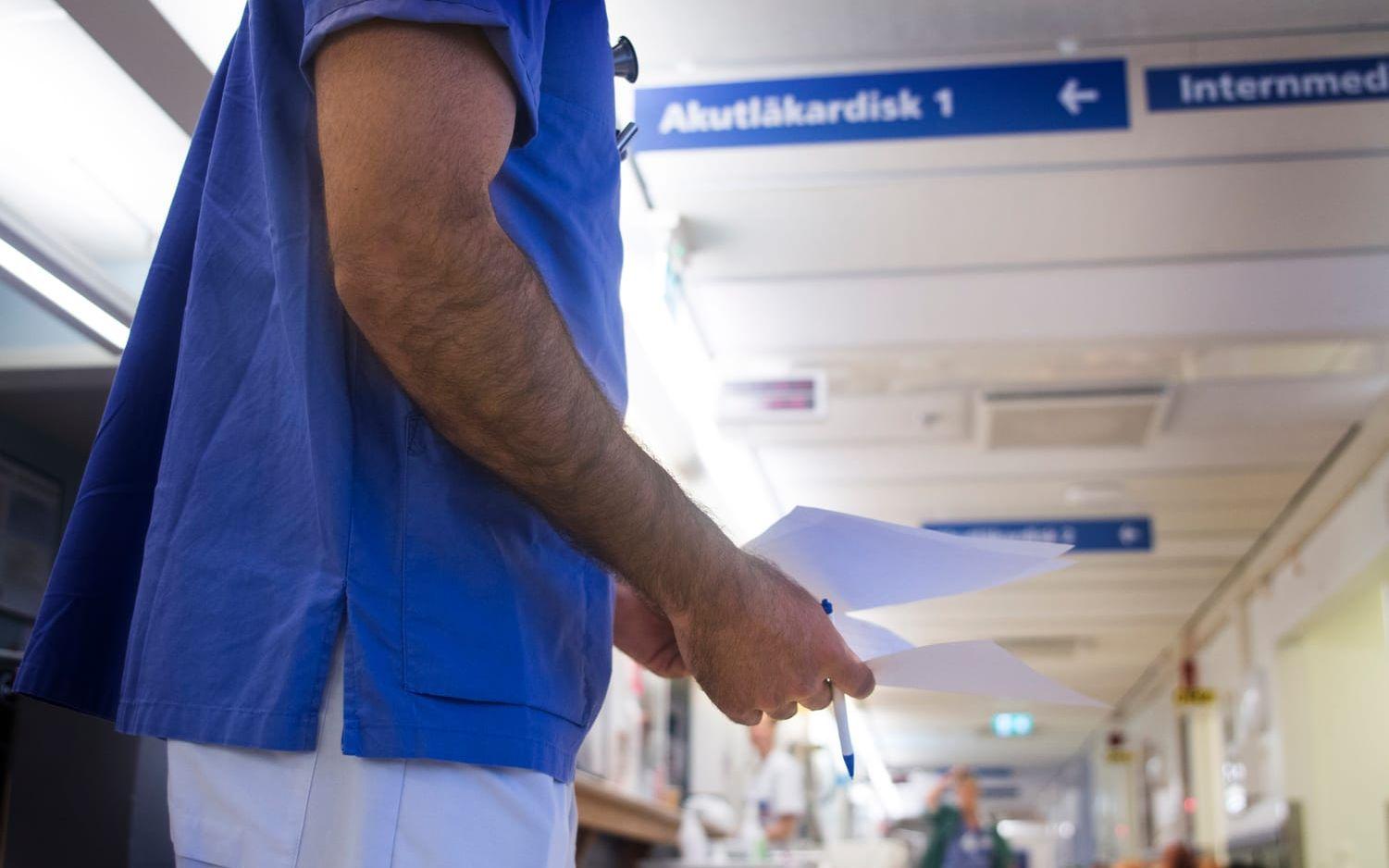 7,5 miljoner timmars övertid för landets läkare under 2024, enligt en undersökning från Läkarförbundet. Arkivbild.