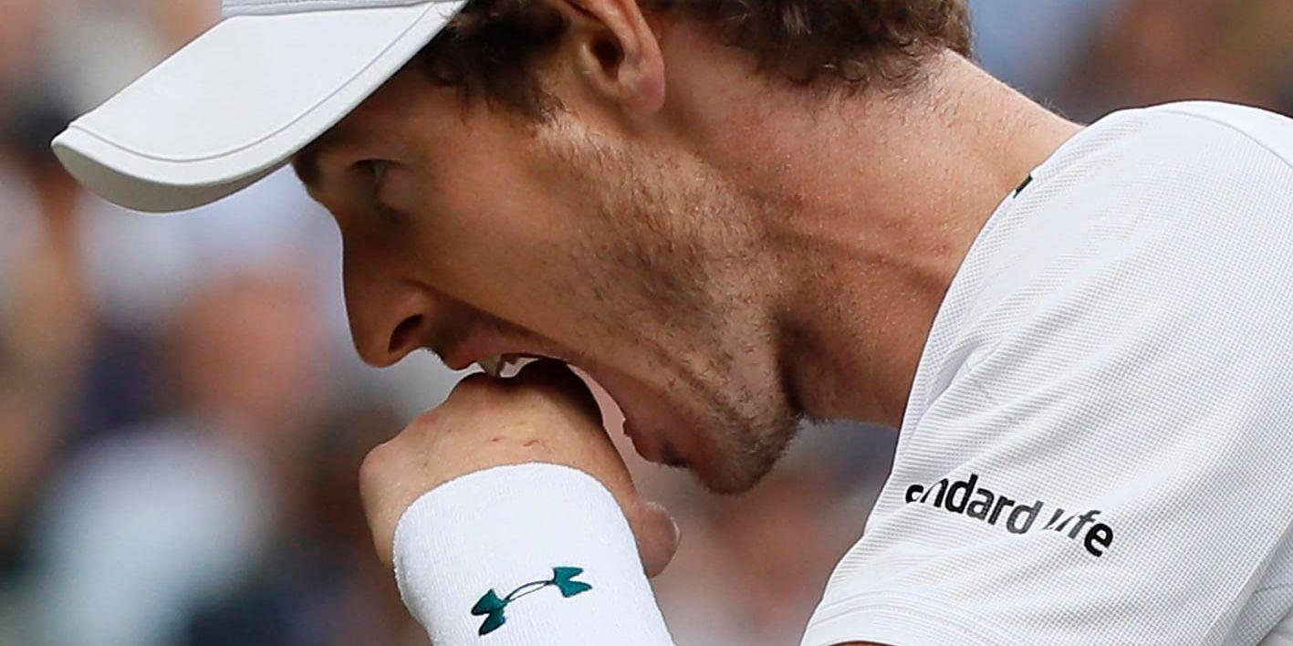 Andy Murray under årets Wimbledon. Arkivbild.