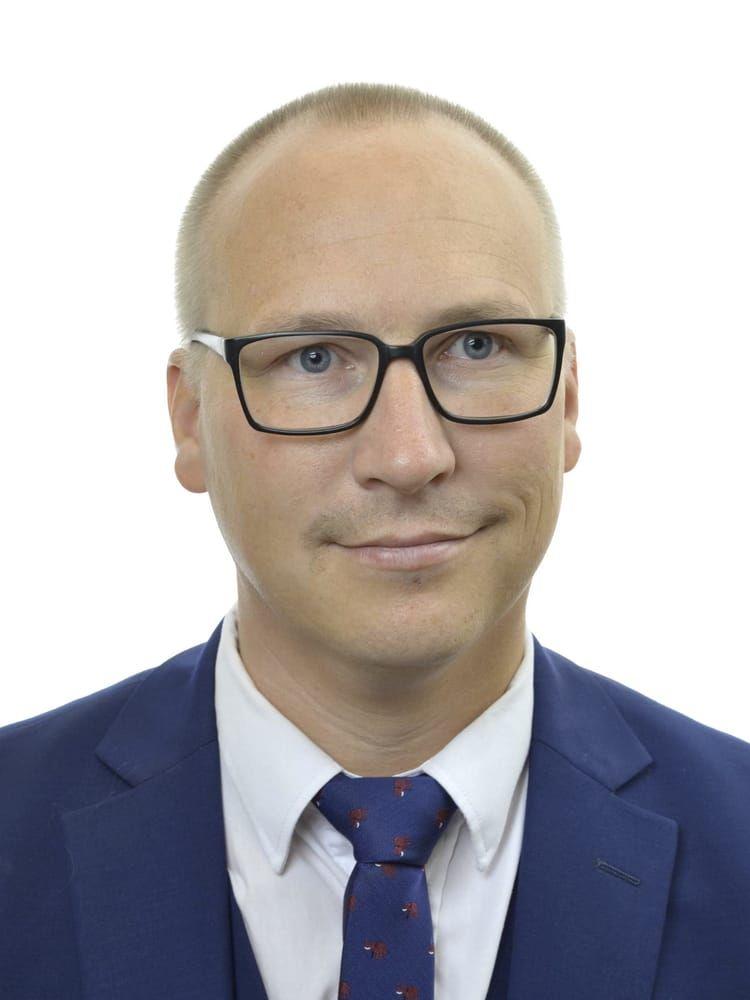 Mikael Eskilandersson, Sverigedemokraternas ordförande för partidistriktet i Skåne.
