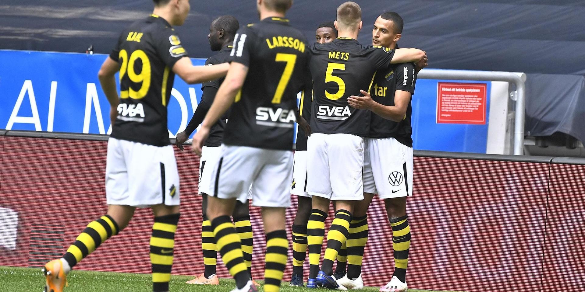 Nabil Bahoui gjorde AIK:s 1–0-mål.