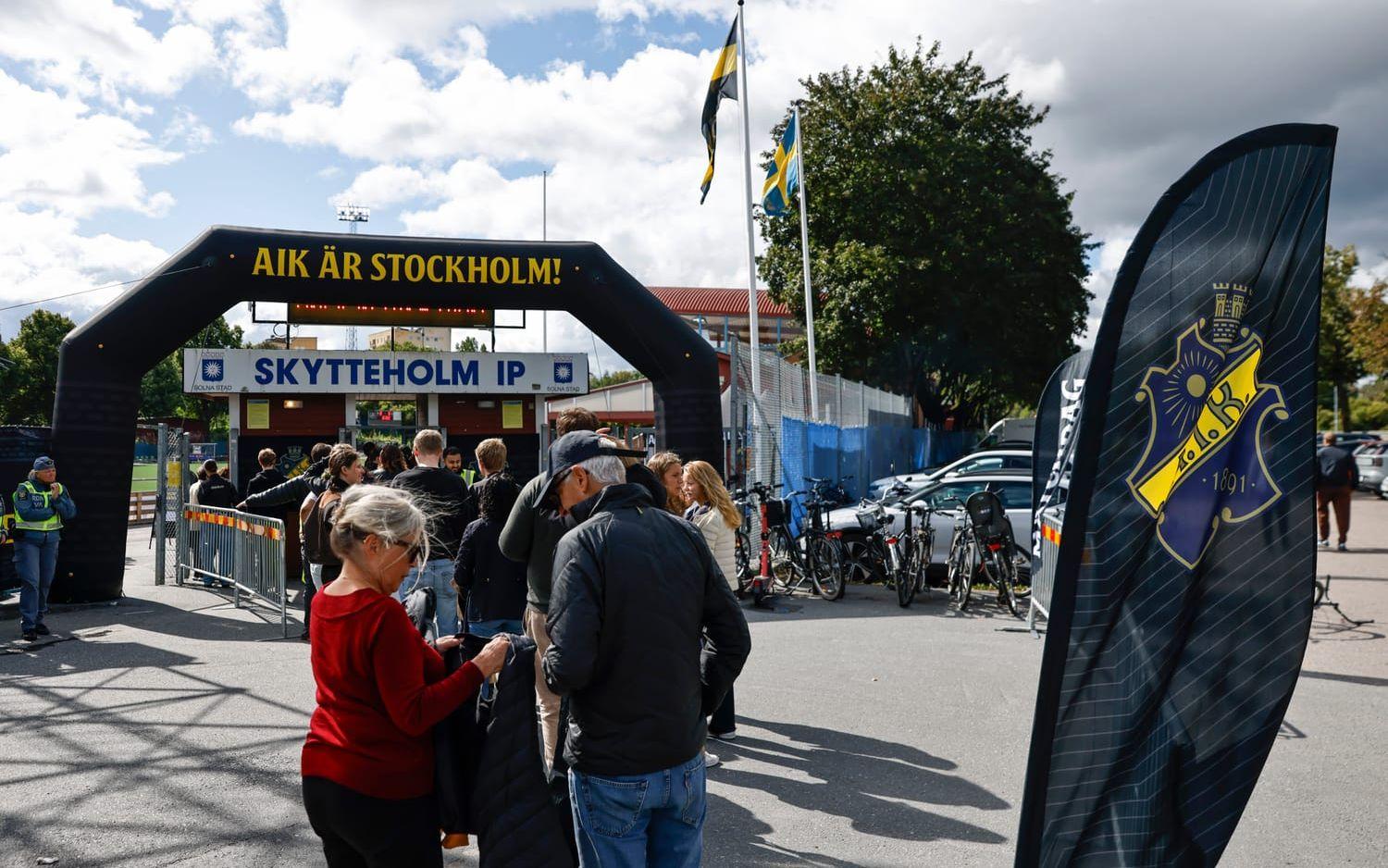 Skytteholms IP. Arkivbild.
