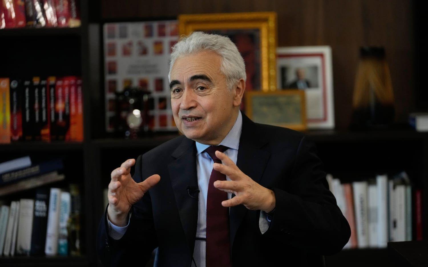 Fatih Birol, chef för IEA. Arkivbild.