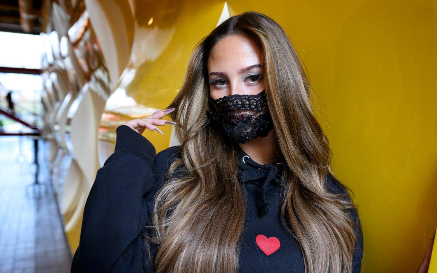 Felicia har lämnat Sverige för att tävla i Eurovision. Arkivbild. 