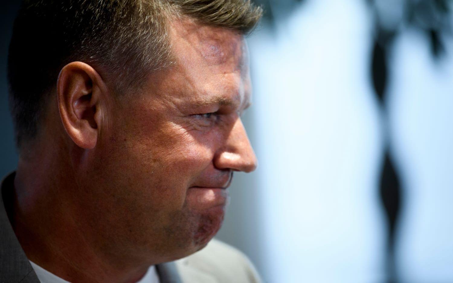 Socialdemokraternas partisekreterare Tobias Baudin. Arkivbild.