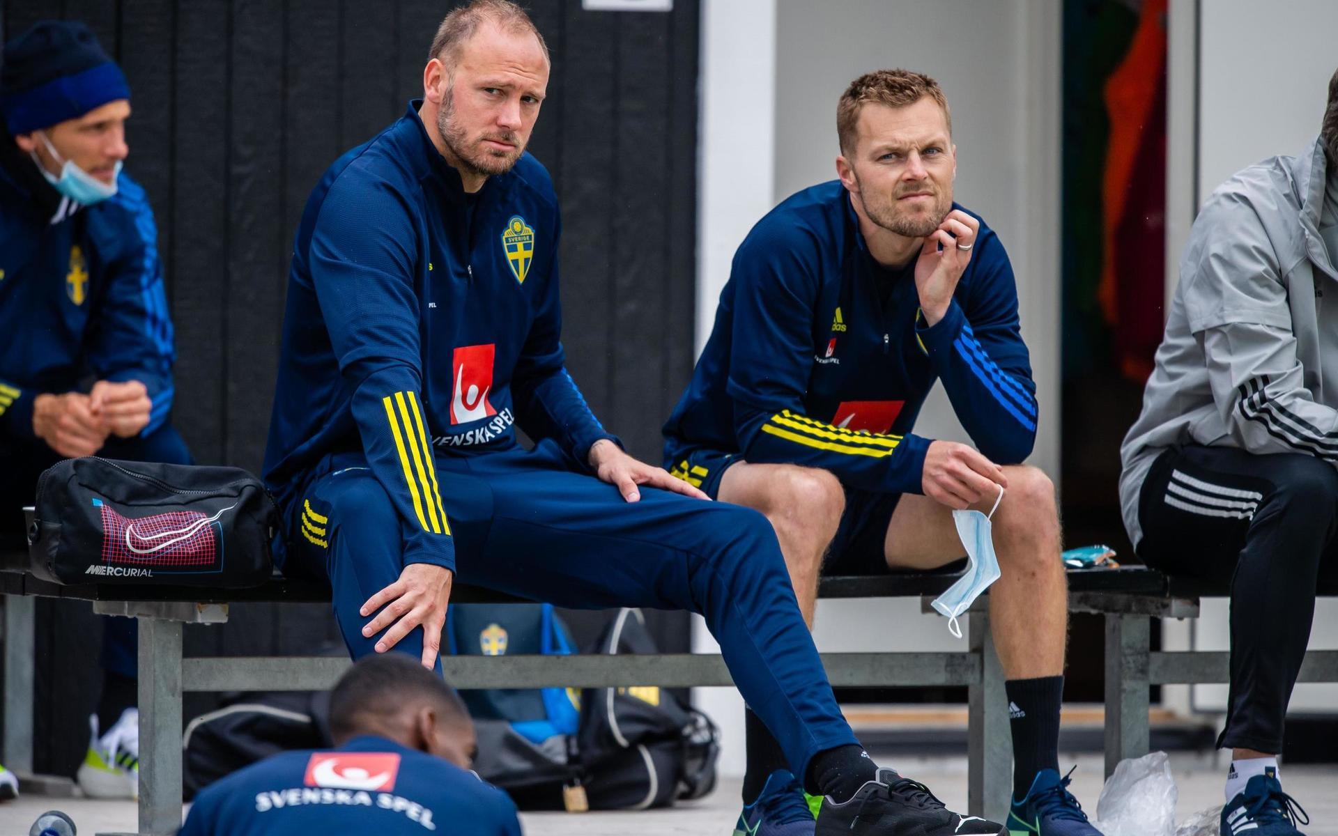 Andreas Granqvist and Sebastian Larsson är äldst i den svenska EM-truppen, som är äldst i mästerskapet. 