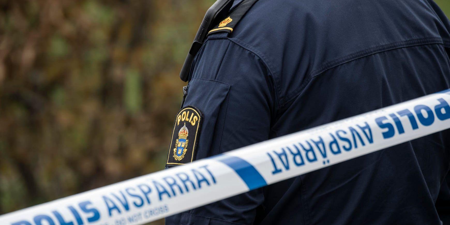 Den man som hittades död i ett skogsparti i stadsdelen Högsbo i Göteborg på tisdagen hade skottskador. Arkivbild.