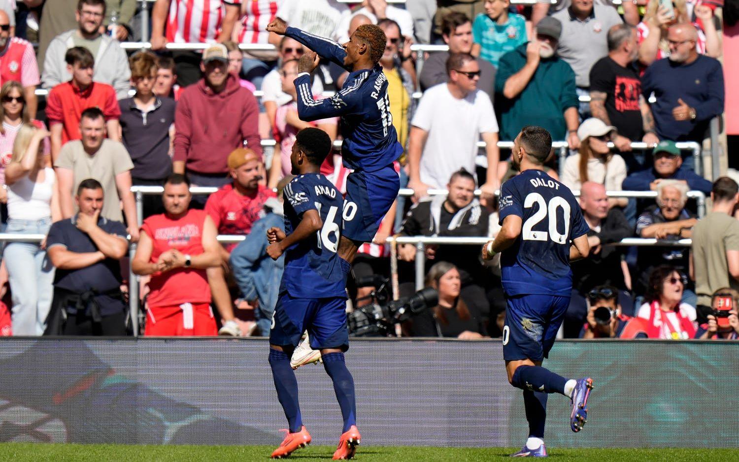 Marcus Rashford blev målskytt för United igen.