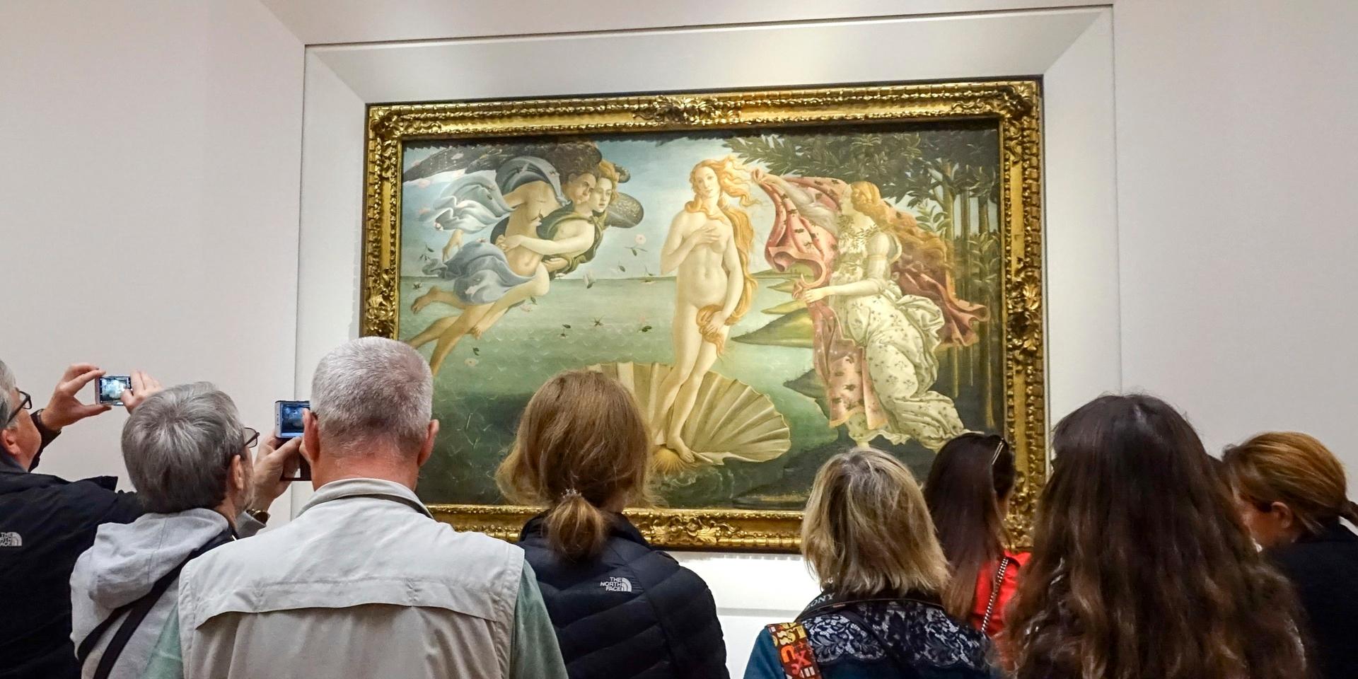 Konstmuseet Uffizierna i Florens rasar mot porrsajten Pornhub som med utgångspunkt i 'Venus födelse' har skapat en porrfilm. Arkivbild.