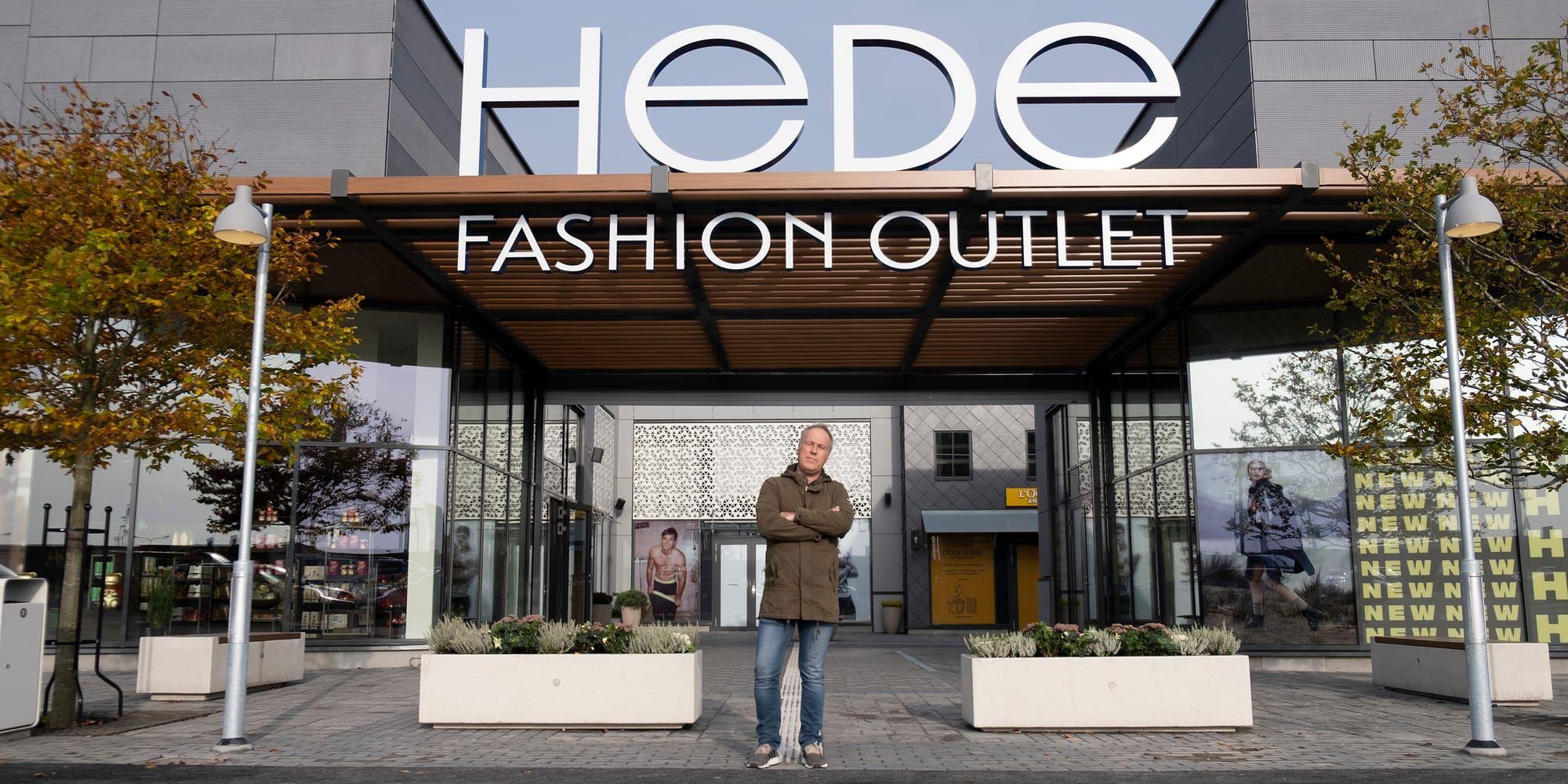Per Wallentin, Nordic Business Director för Hede Fashion Outlet, ser fram emot nyöppningen den 24 oktober.