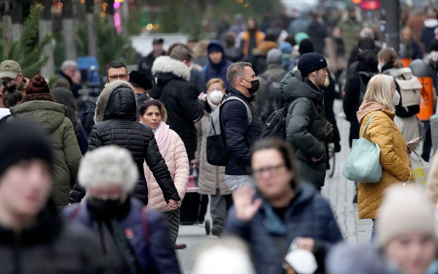 Färska detaljhandelssiffror från eurozonen, inklusive EU:s ekonomiska motor Tyskland. Arkivbild från Berlin.