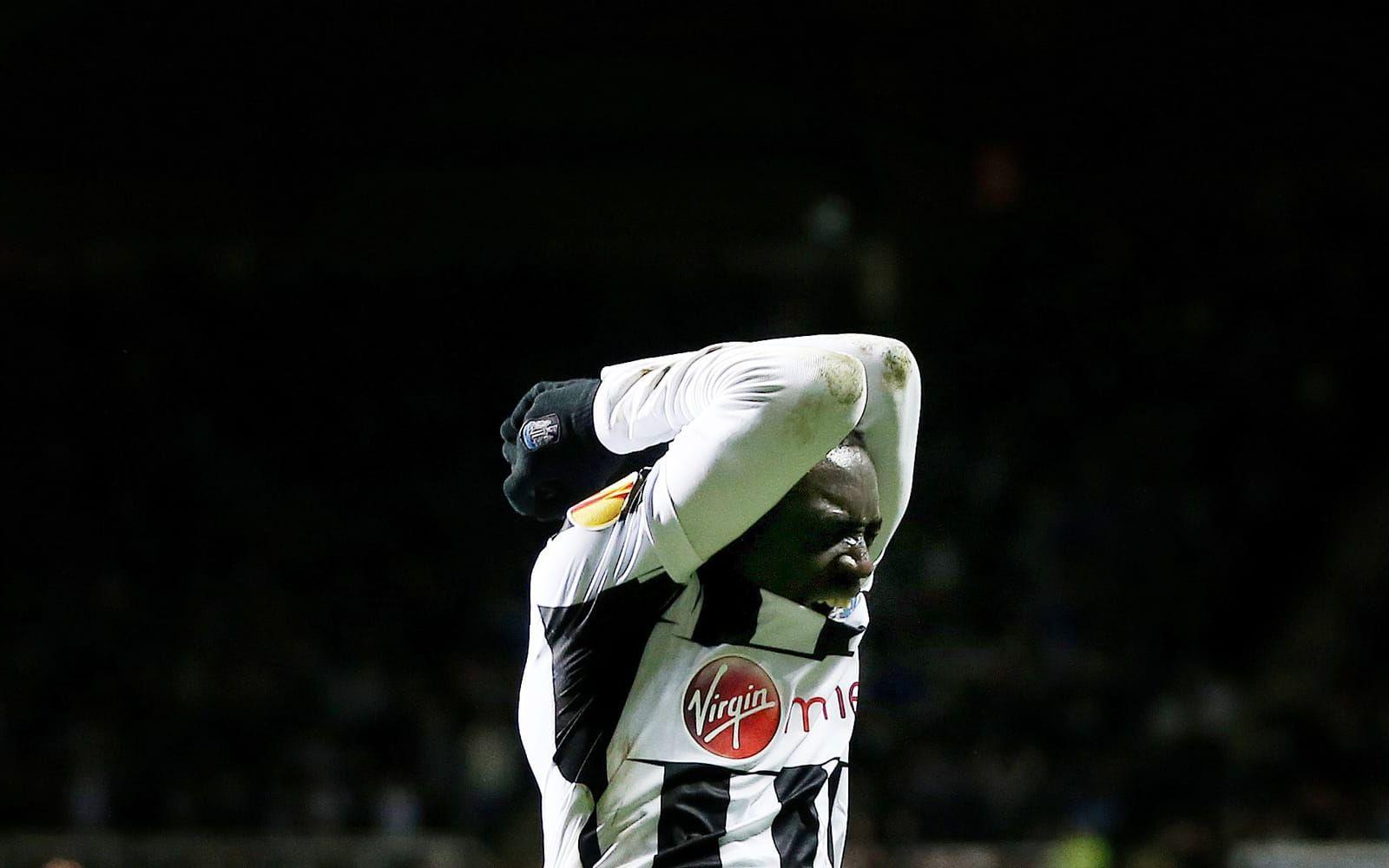 SEDAN. Cissé klarade inte av att göra mål i samma takt och nätade "bara" åtta gånger på hela den efterföljande säsongen. Han gjorde sedan några godkända säsonger, men var aldrig nära den galna målformen från våren 2012. Nu spelar han i Shandong Luneng. Foto: Bildbyrån