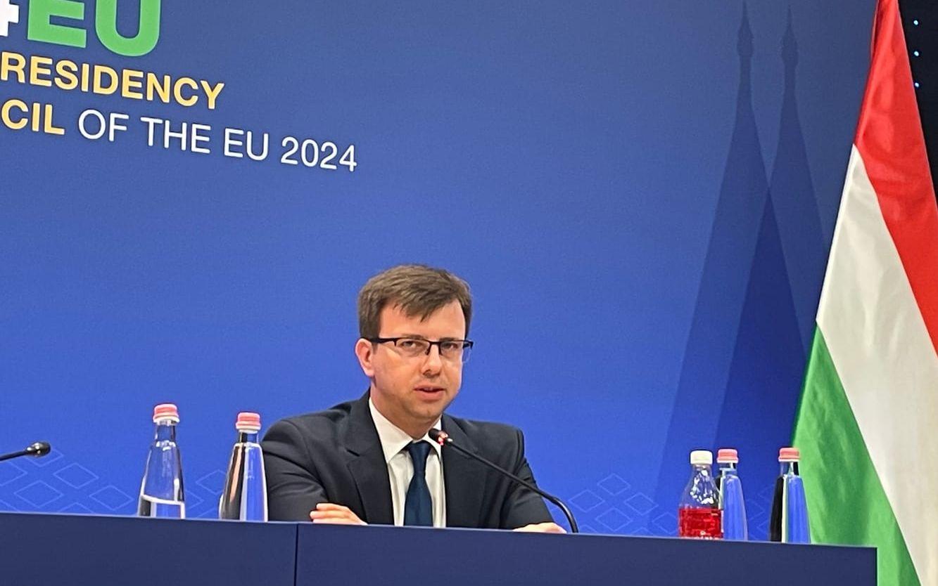 Ungerns EU-minister János Bóka. Arkivfoto.