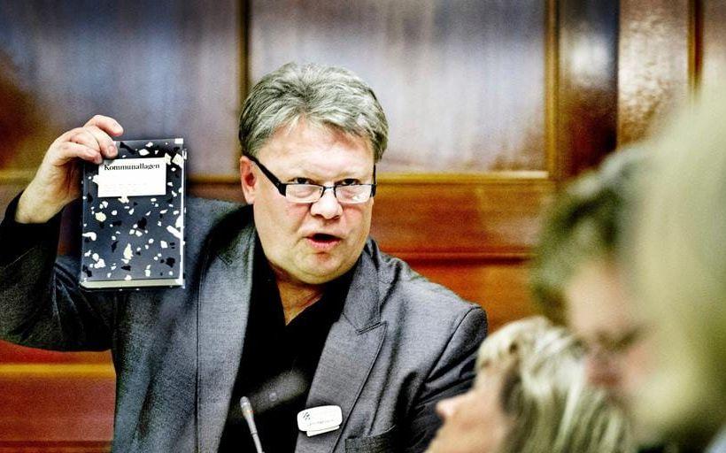 Lars Hansson har fått motta stark kritik från sina partimedlemmar. Bild: Hannes Ojensa