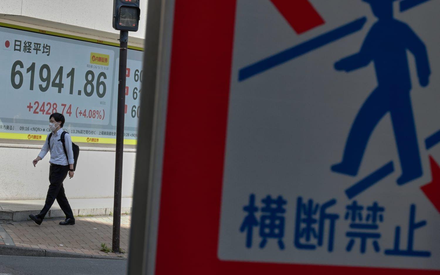 Japanska Nikkei 225 är upp flera procent efter flera dagar av helg.