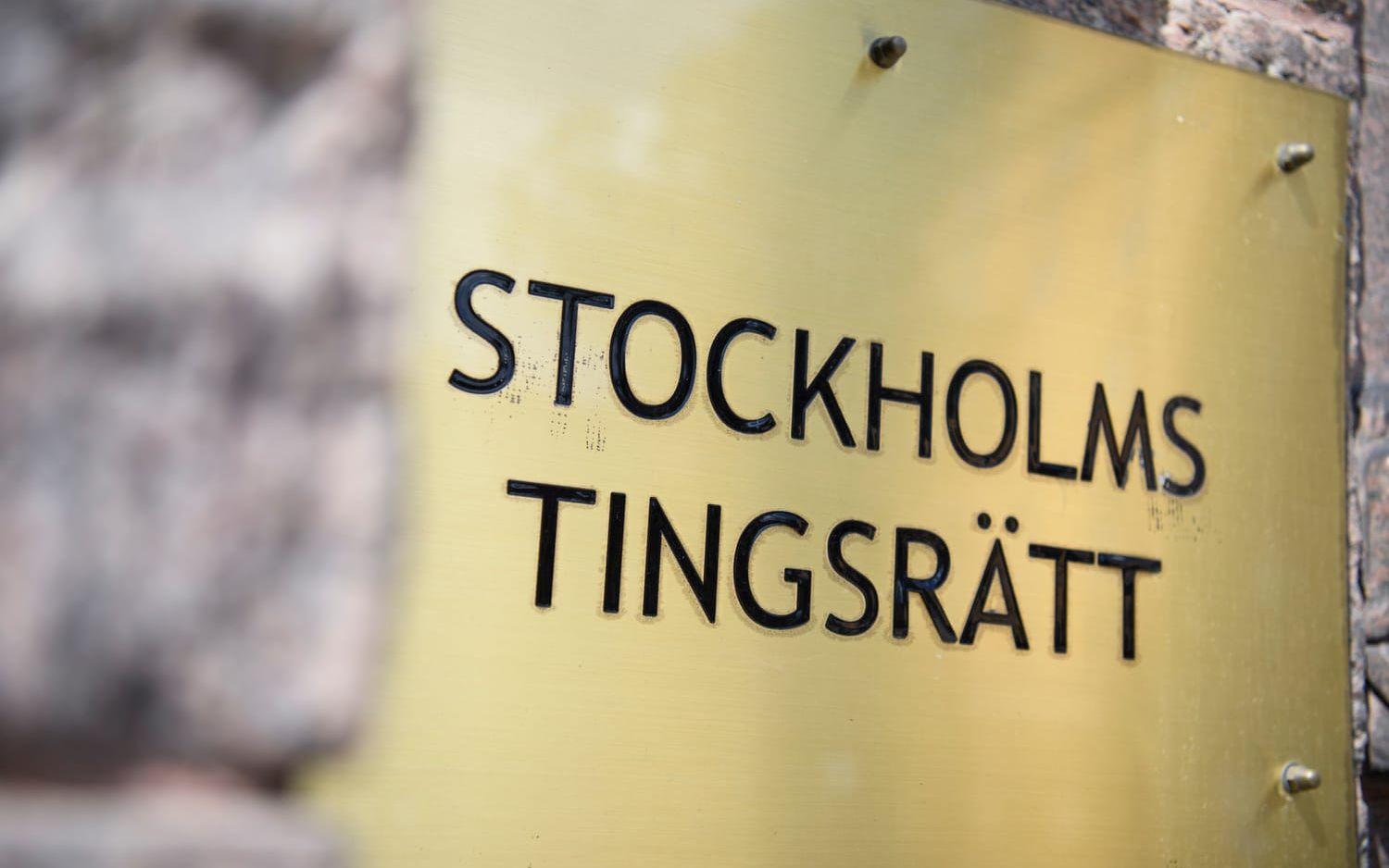 Stockholms tingsrätt dömer tre personer för grov näringspenningtvätt. Arkivbild.