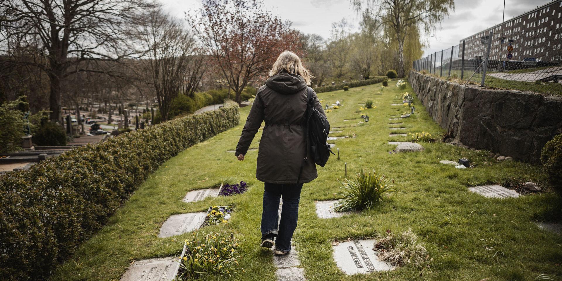 Ingrid Wandts mor kommer att få en gravplats på Östra kyrkogården.
