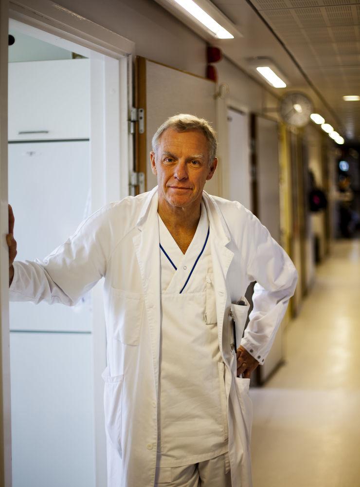 Jan Hedner överläkare vid Sömnmedicinska avdelningen Sahlgrenska sjukhuset, Göteborgs universitet