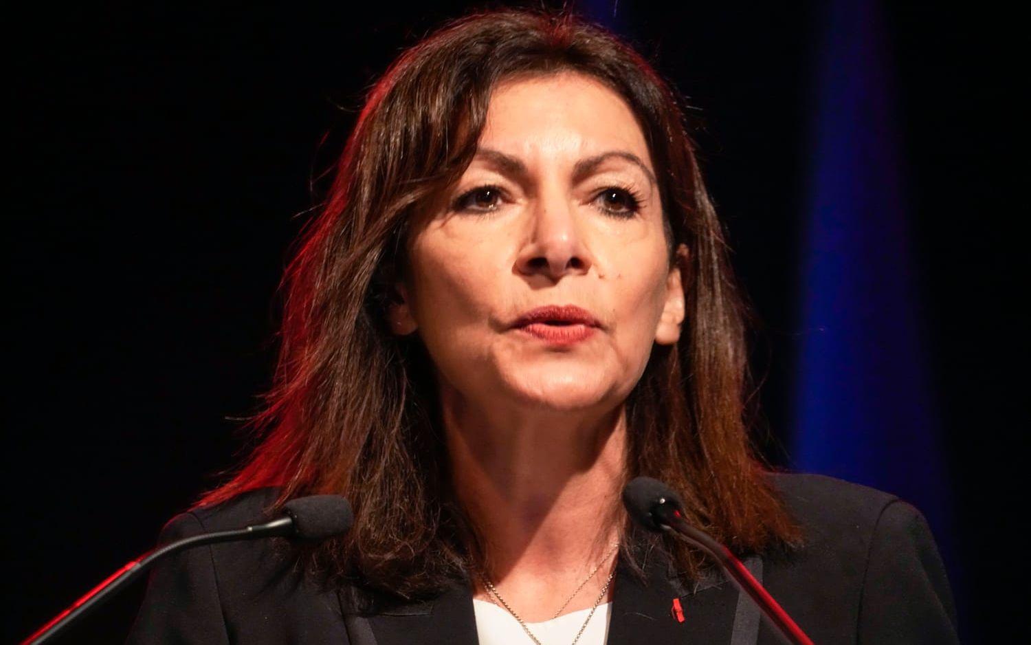 Paris borgmästare Anne Hidalgo. Arkivbild.