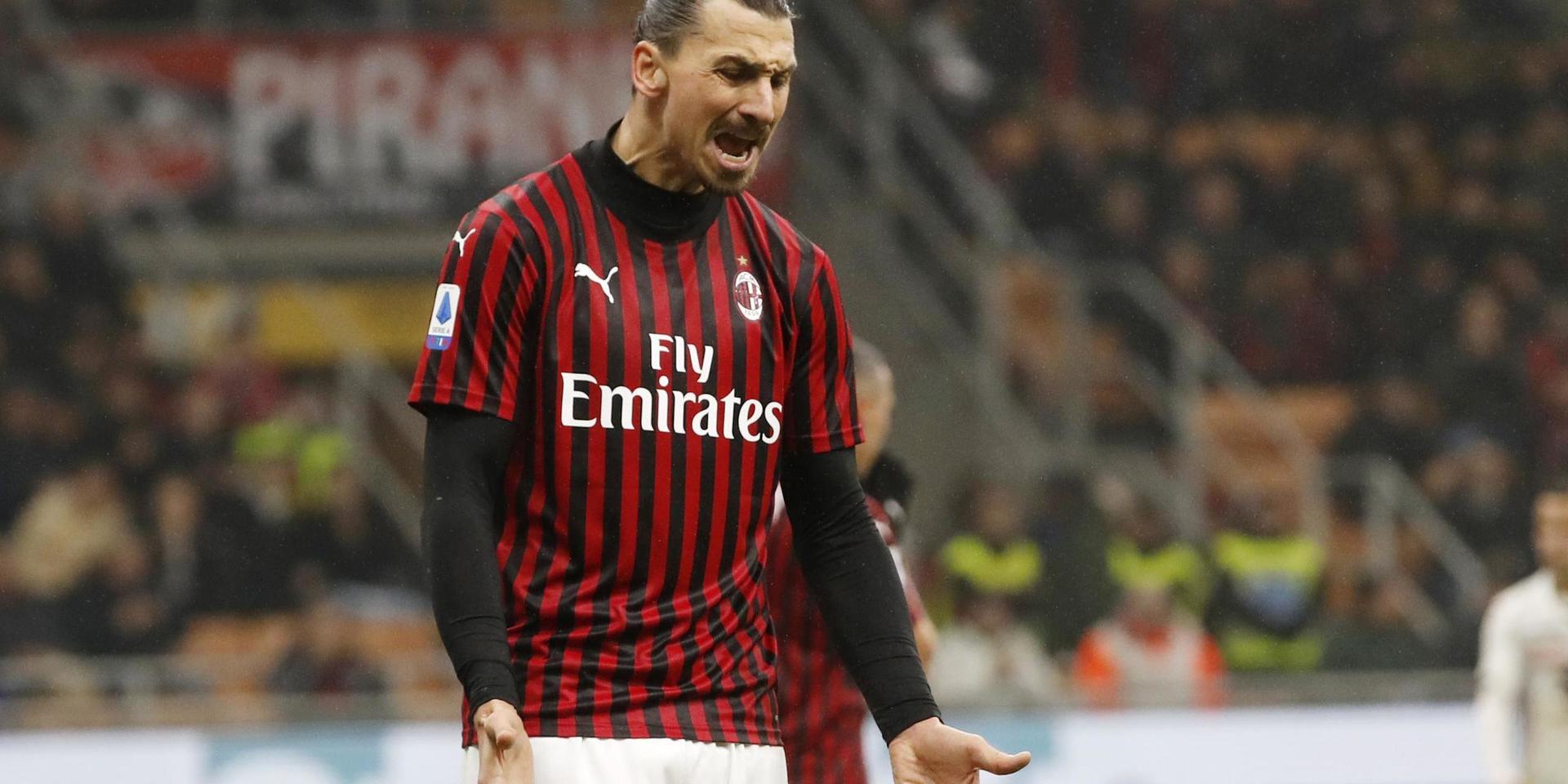 Zlatan Ibrahimovic framtid i Milano är oviss.