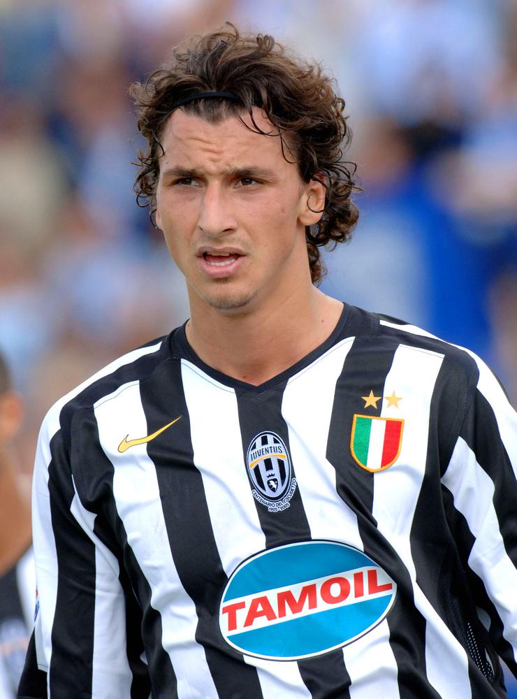 Zlatan Ibrahimovic i Juventus under 2005-säsongen. 