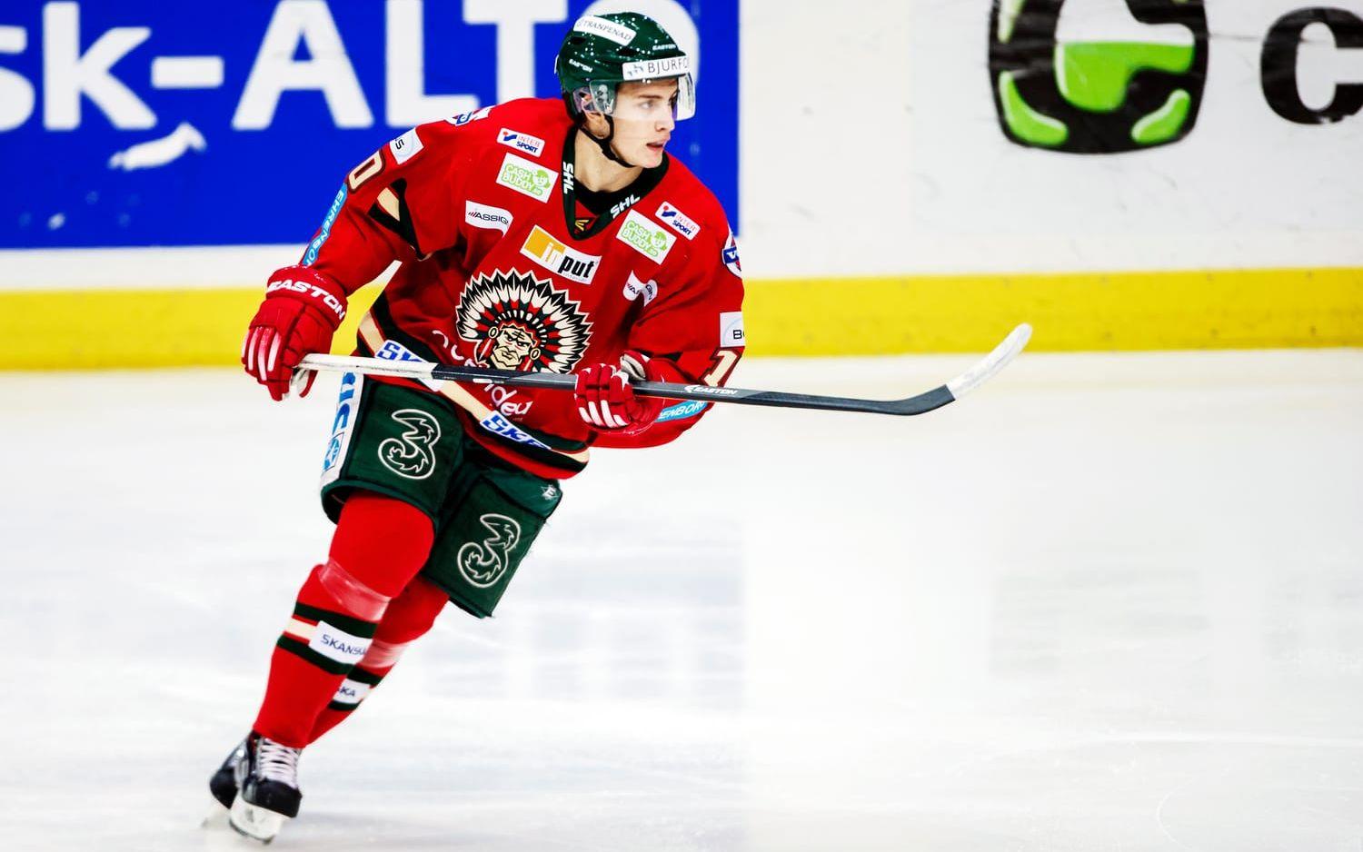 Innan Wennberg lämnade Sverige för Nordamerika spelade han en säsong tillsammans med Frölunda. Bild:Bildbyrån