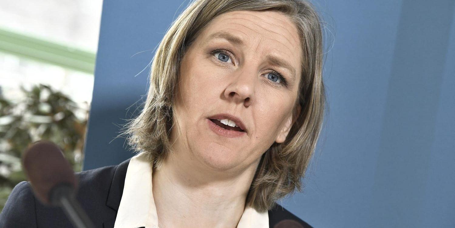 Departementets chef, miljöminister Karolina Skog (MP). Arkivbild.