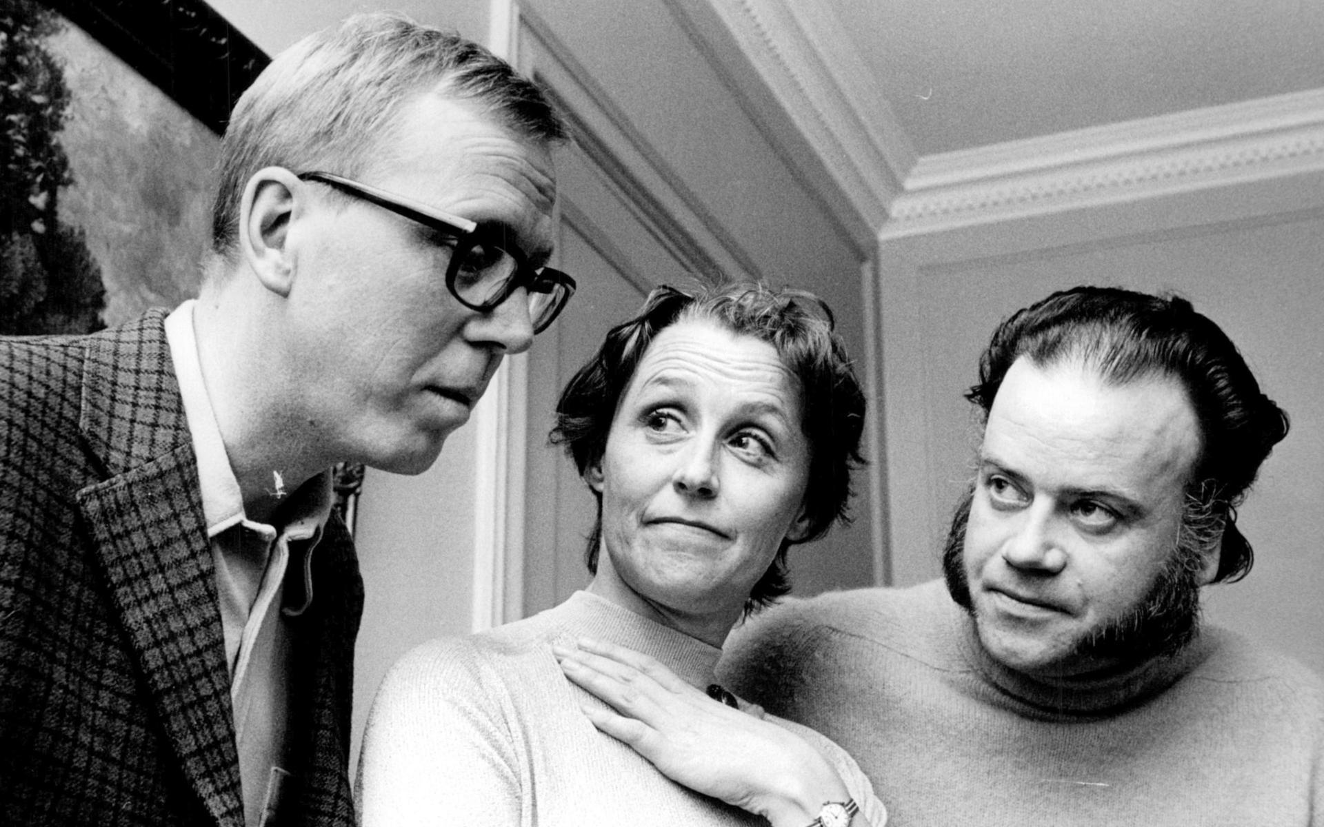 I september 1969 möttes Clas Engström, Siv Widerberg och Svante Foerster under en presskonferens med Författarförlaget.