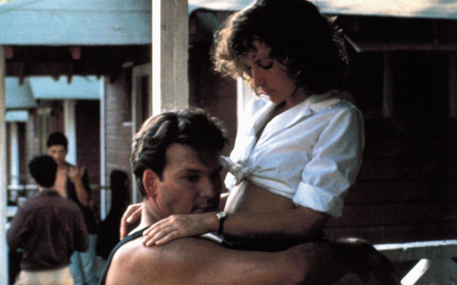 ”Nobody puts Baby in a corner.” - Johnny (Patrick Swayze) till Baby (Jennifer Grey) i ”Dirty dancing” från 1987. Kort och kärnfullt i form av ett klassiskt citat från den 30-årsjubilerande filmen. Foto: Stella Pictures