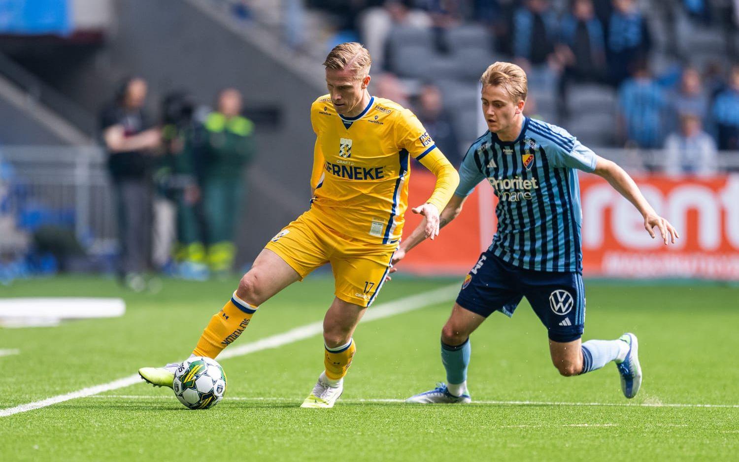 Det skedde inför matchen mellan Djurgården och IFK Göteborg. 