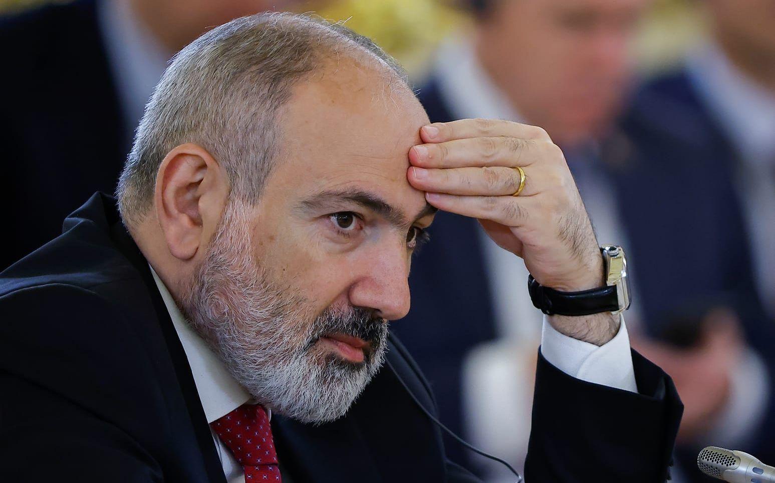 Armeniens premiärminister Nikol Pashinyan. Arkivbild.