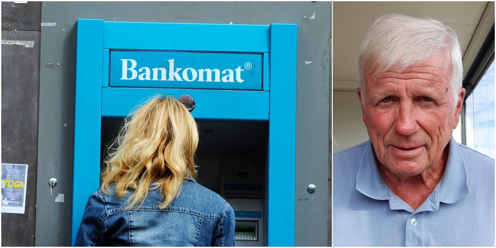 Nedmonteringen av bankomater har inte gjort saker och ting lättare för oss kunder, skriver debattören.