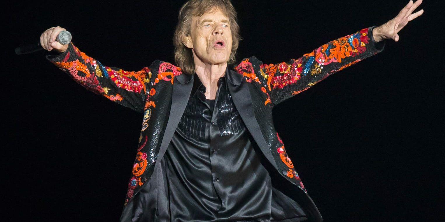Mick Jagger dansar och sjunger vidare efter en lyckad hjärtoperation. Arkivbild.