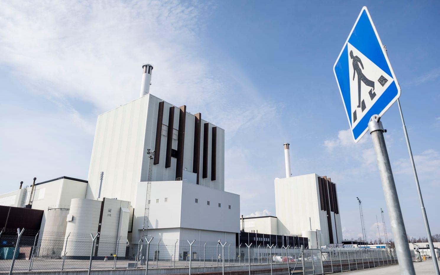 Kärnkraftverken Forsmark 1 och 2.
