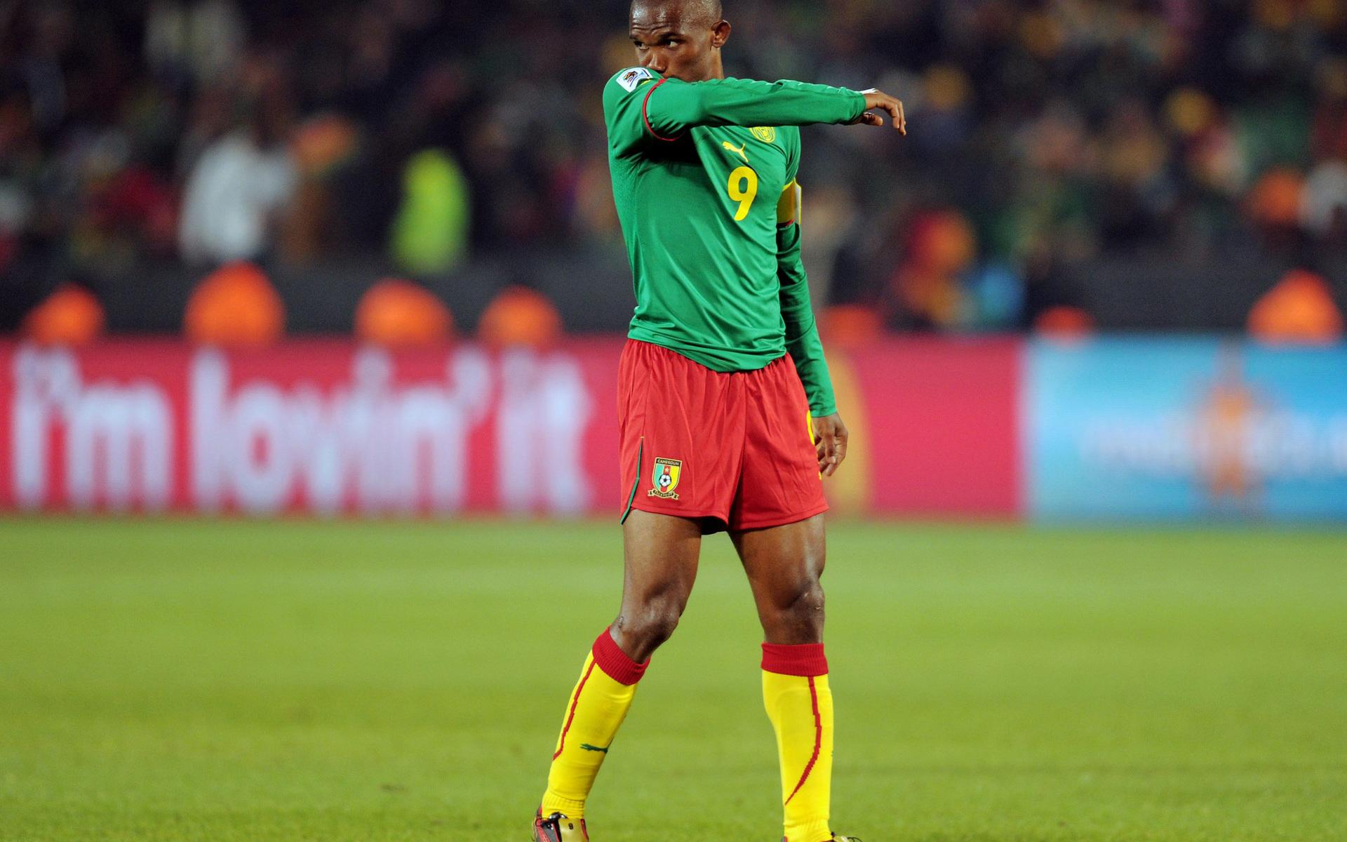 Eto’o är en av Kameruns största spelare i historien. 