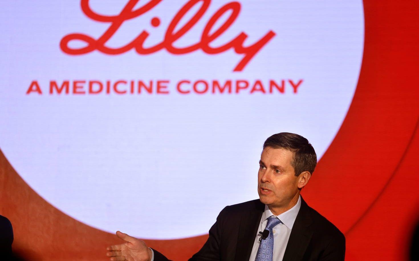 Eli Lillys vd David Ricks. Arkivbild.