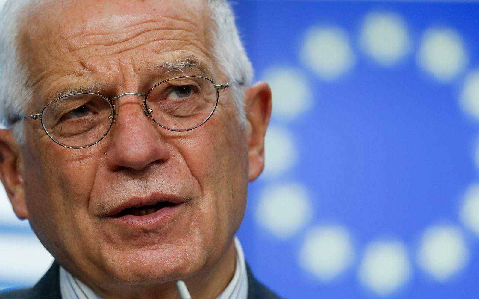 EU:s utrikeschef Josep Borrell. Arkivbild.