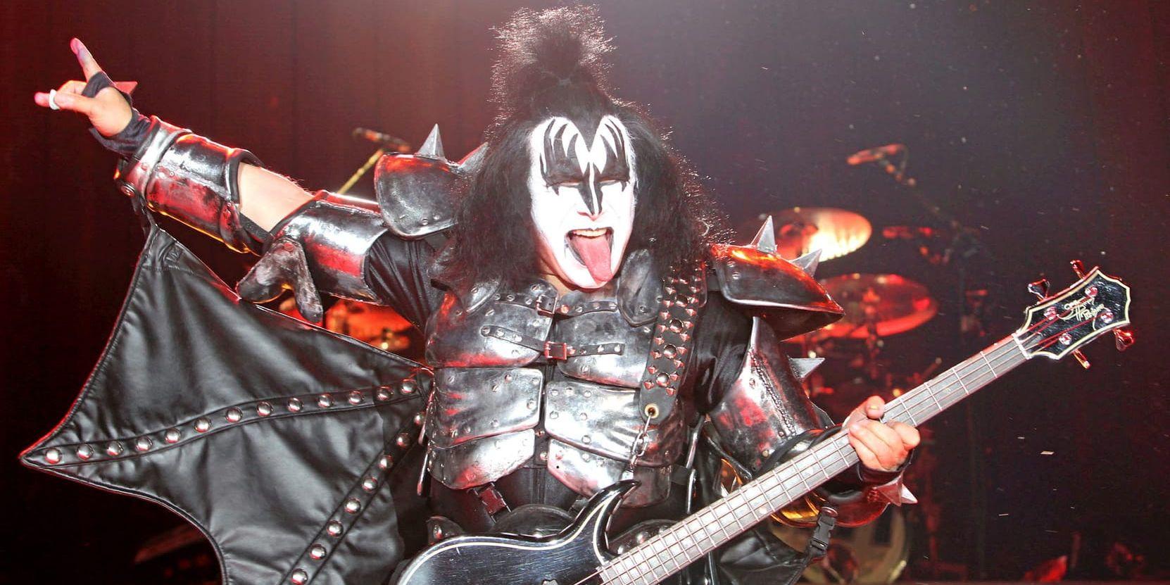 Gene Simmons och Kiss kommer till Scandinavium den 22 juni. 