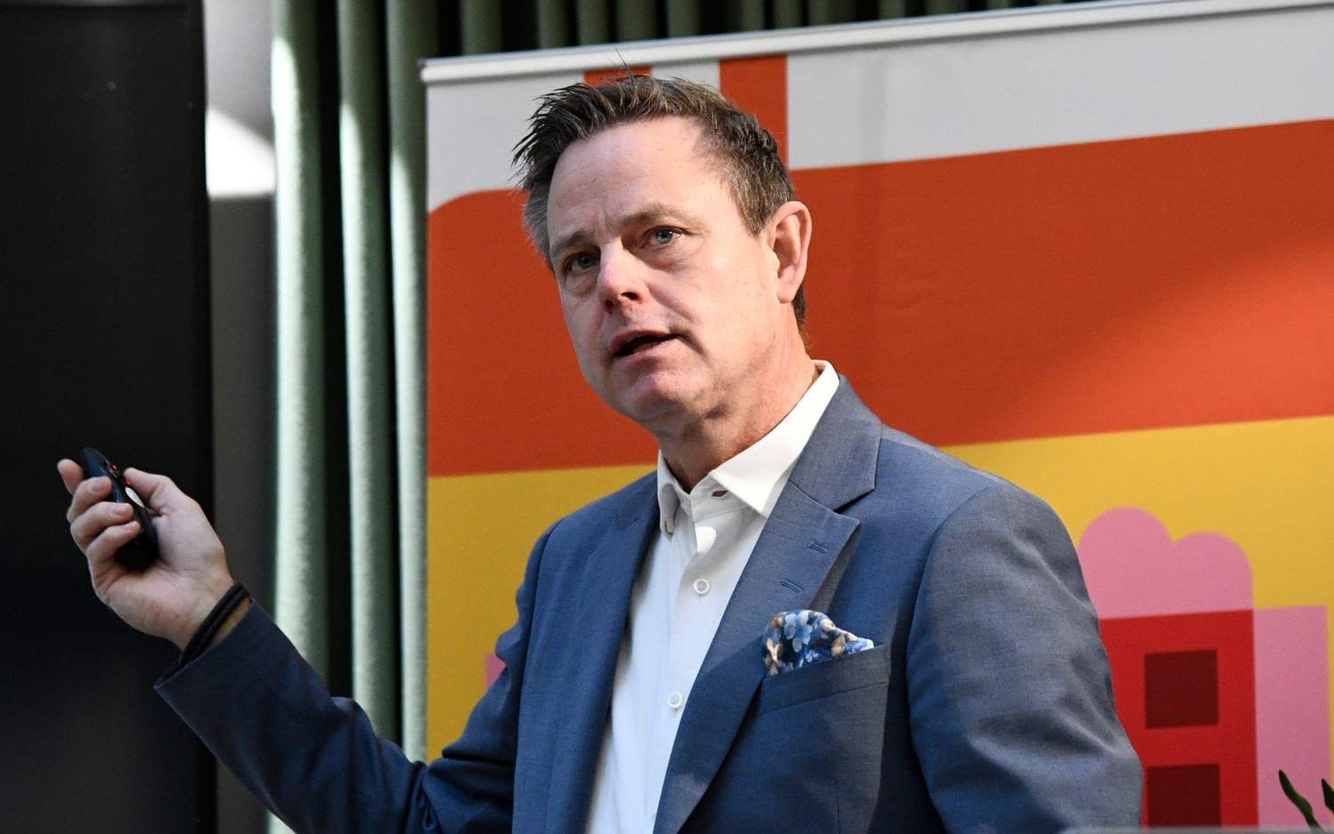 SBABs chefsekonom Robert Boije anar att räntan kan gå åt alla håll. Arkivbild.