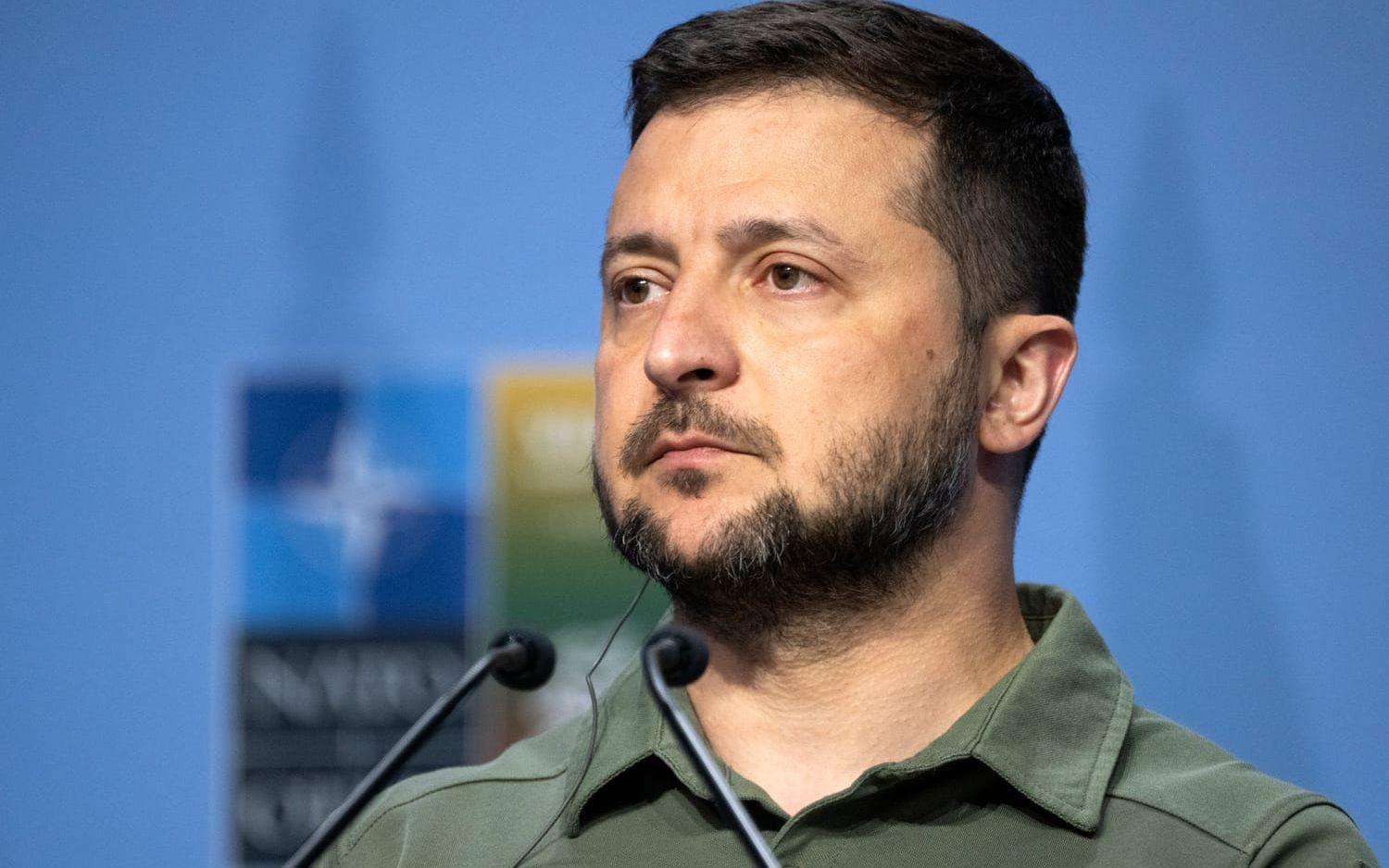 Ukrainas president Volodymyr Zelenskyj. Arkivbild.