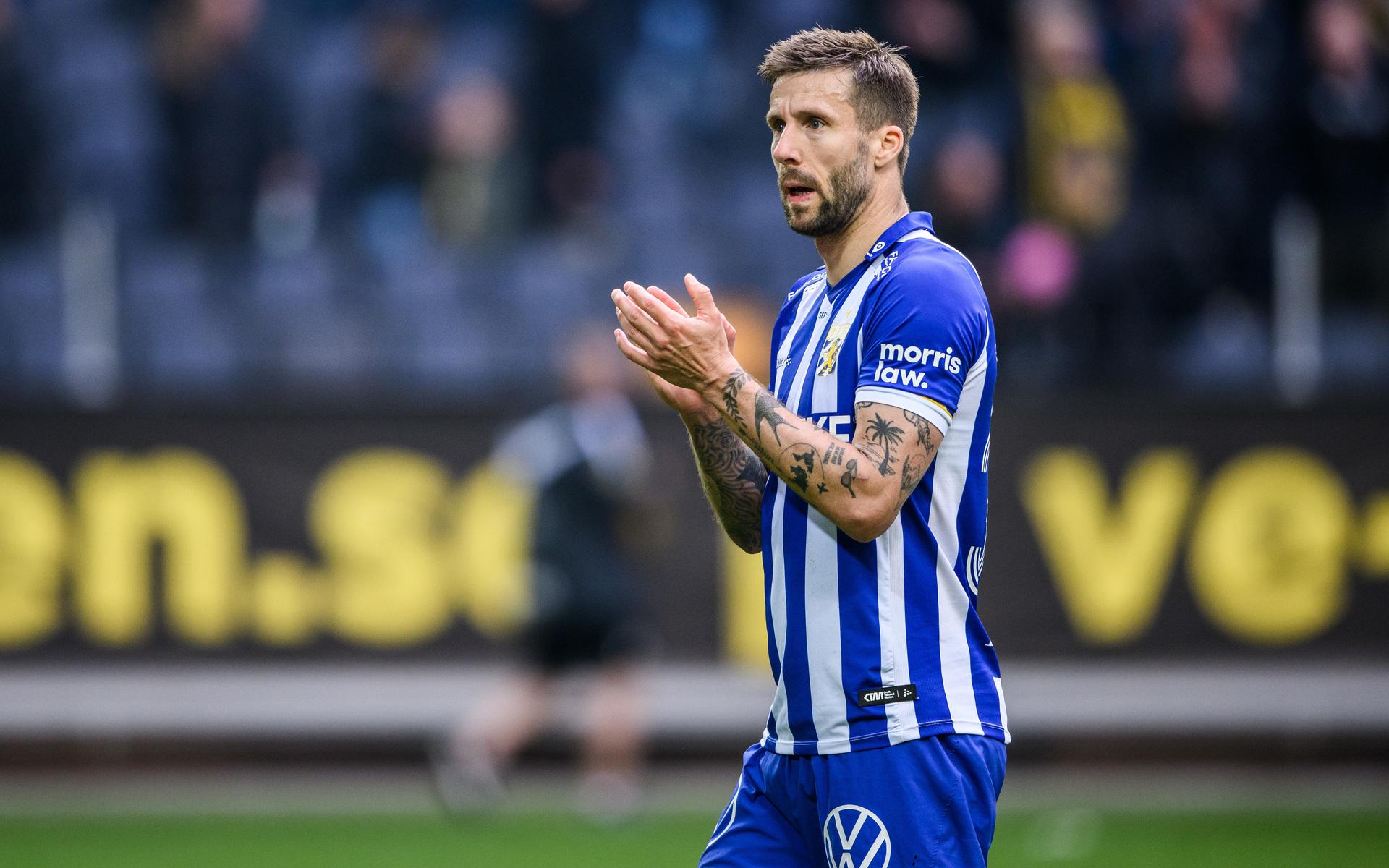 IFK Göteborgs Mattias Bjärsmyr.
