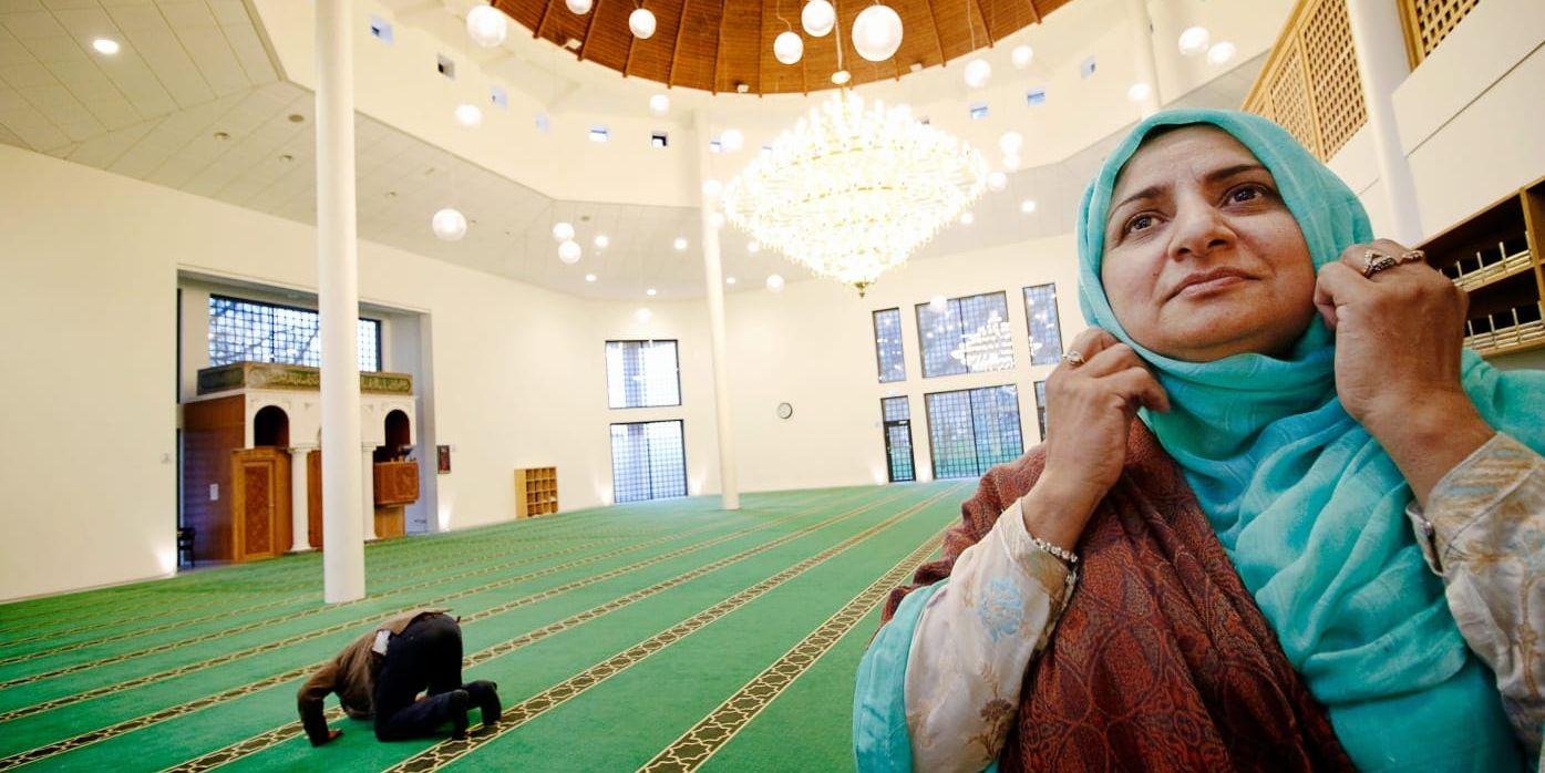 Bad en bön. Kalsoom Kaleem besökte själv moskén under torsdagsmorgonen för att be när hon fick reda på vad som hänt.
