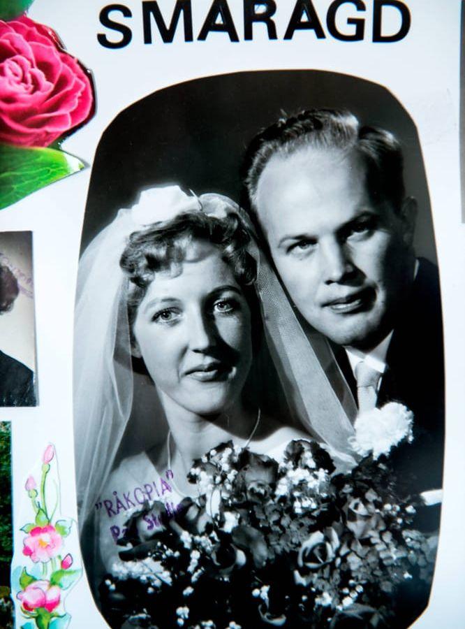 Det var i vår ungdoms fagraste vår... Om två år firar Britt och Lennart diamantbröllop, då har de varit gifta i 60 år.