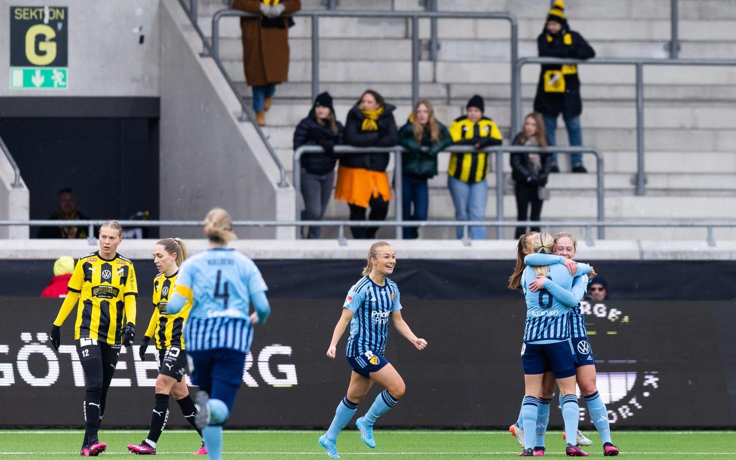Alice Bergström jublar efter 0-1