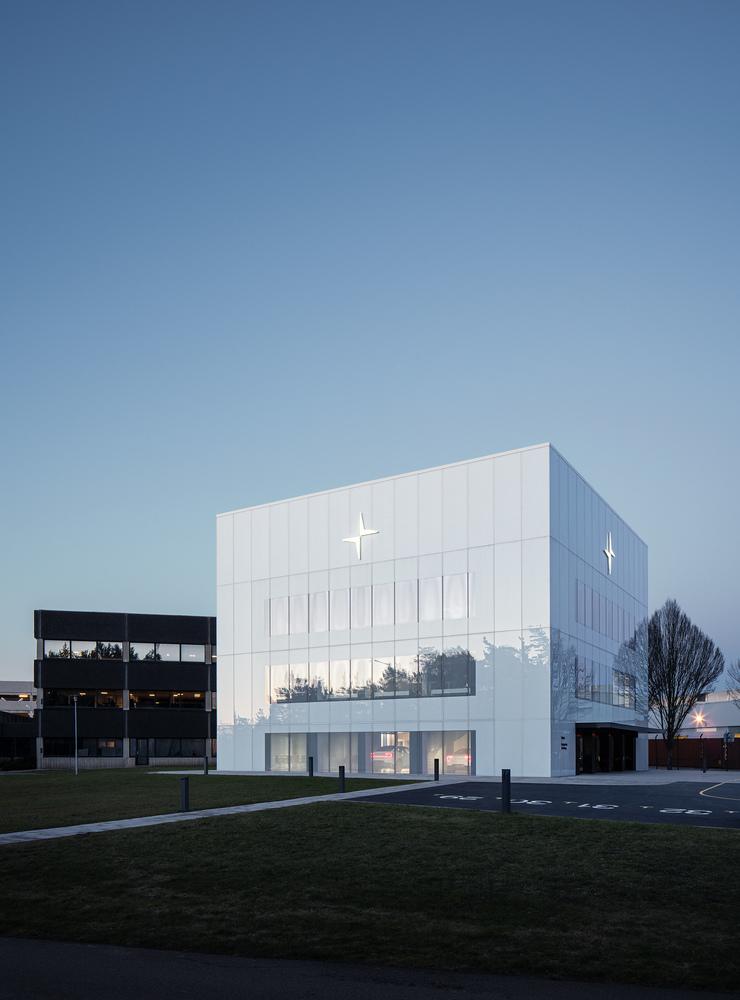 Polestar - kontor, nominerad till årets bästa byggnad 2019, Per och Alma Olssons fond Byggaktör: Polestar. Arkitekt: Bornstein Lyckefors Arkitekter