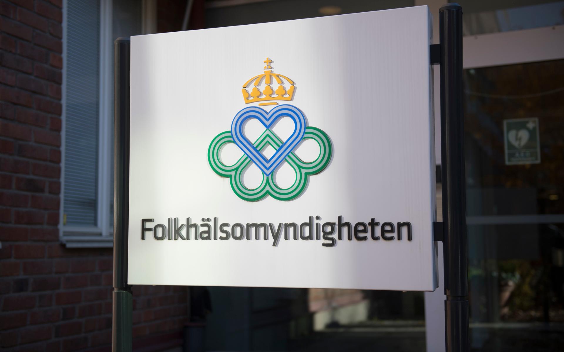 Folkhälsomyndigheten i Stockholm.